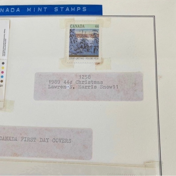 Canada Postage Stamps First Day Covers Lot of 90 Stamps Envelopes Scott Album - Picture 6 of 9